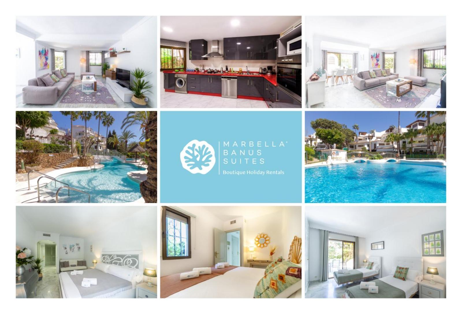 Marbella Banus Suites - Golden Beach Marbella Suite الغرفة الصورة